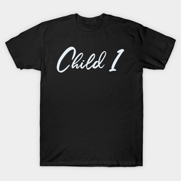 Christmas Family - Child 1 T-Shirt by Italikan